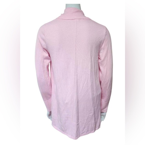 EUC Lilly Pulitzer Light Beautiful Pink Open Cardigan, Size Medium. - Picture 6 of 14